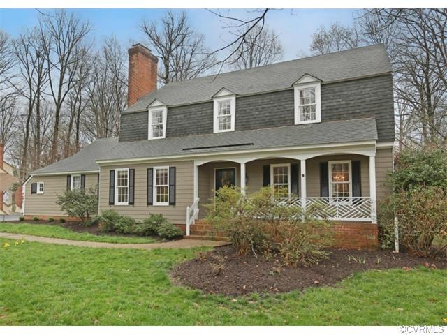 Front of home.