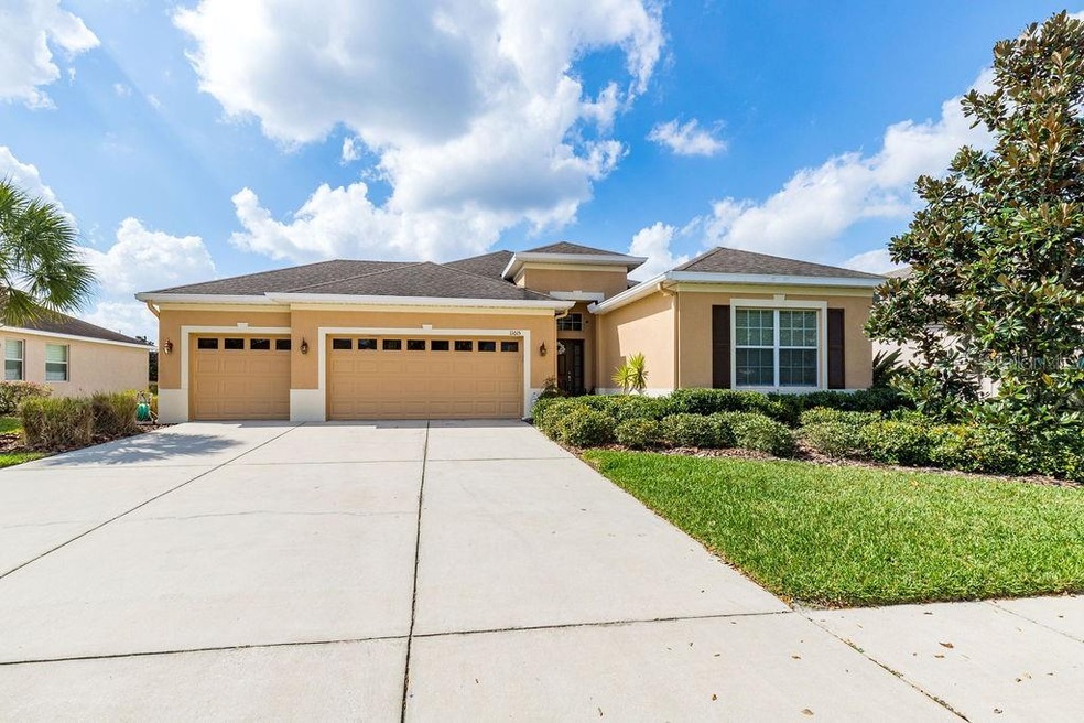 Beautiful home with large driveway.