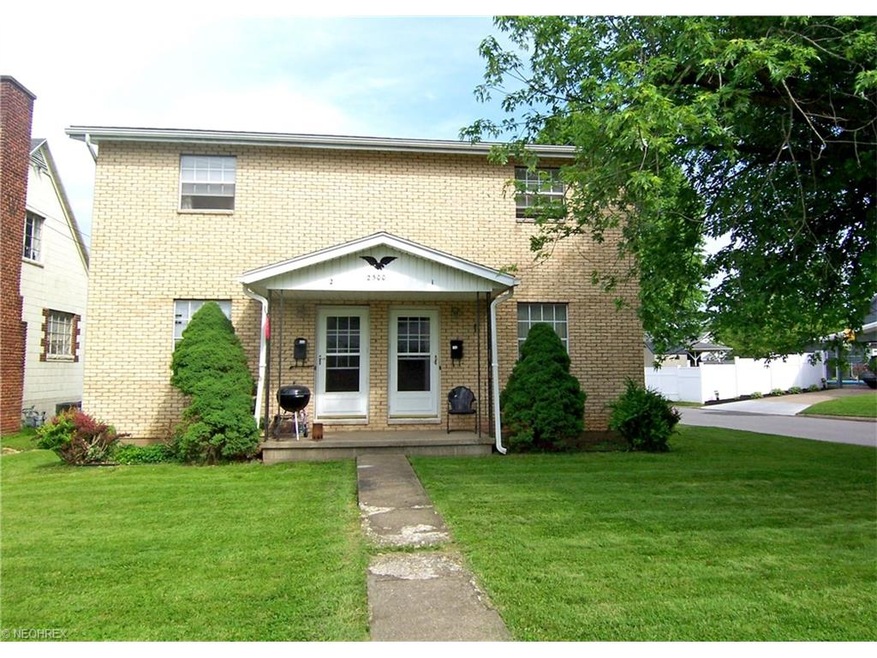 Front view of Duplex 2500 Harrison