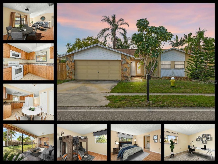 One of only a handful of 3BR/2BA/2CG solid block h