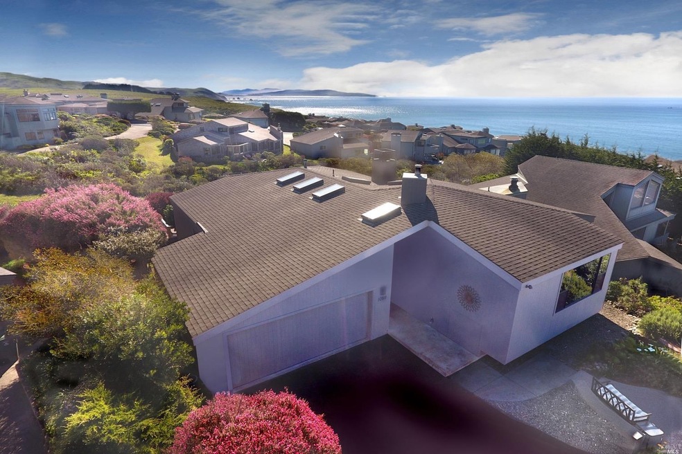 Front of House View to South