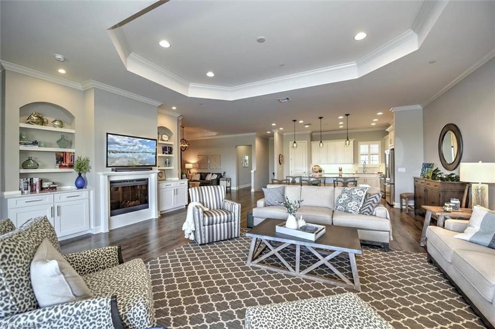 GREAT ROOM WITH FIREPLACE