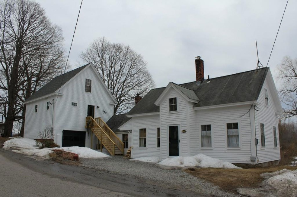 Outside front.