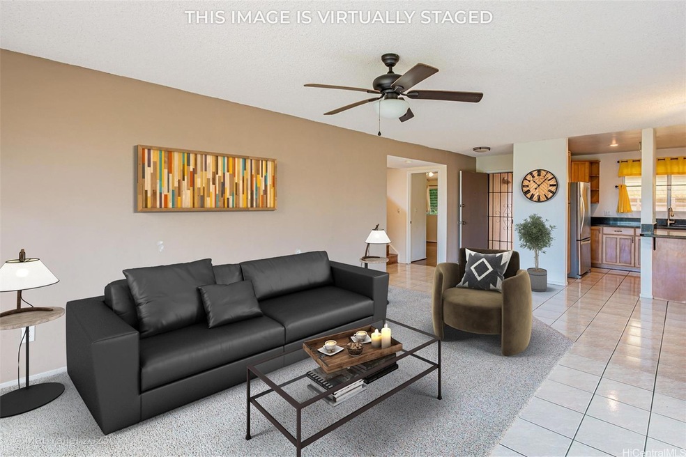 Virtually Staged Living Room....