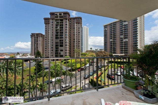 City, coastline, ocean and sunset views from your