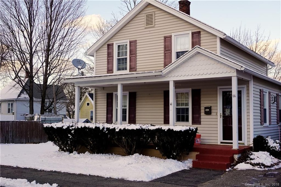 Front Exterior shows covered porch