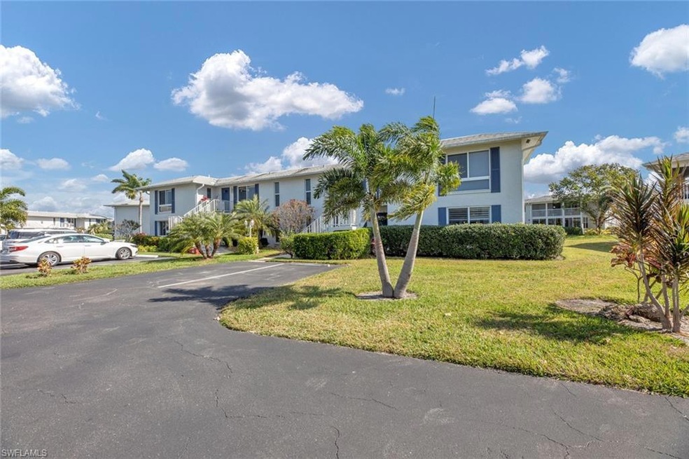 Front view of condo. Condo is right lower level.