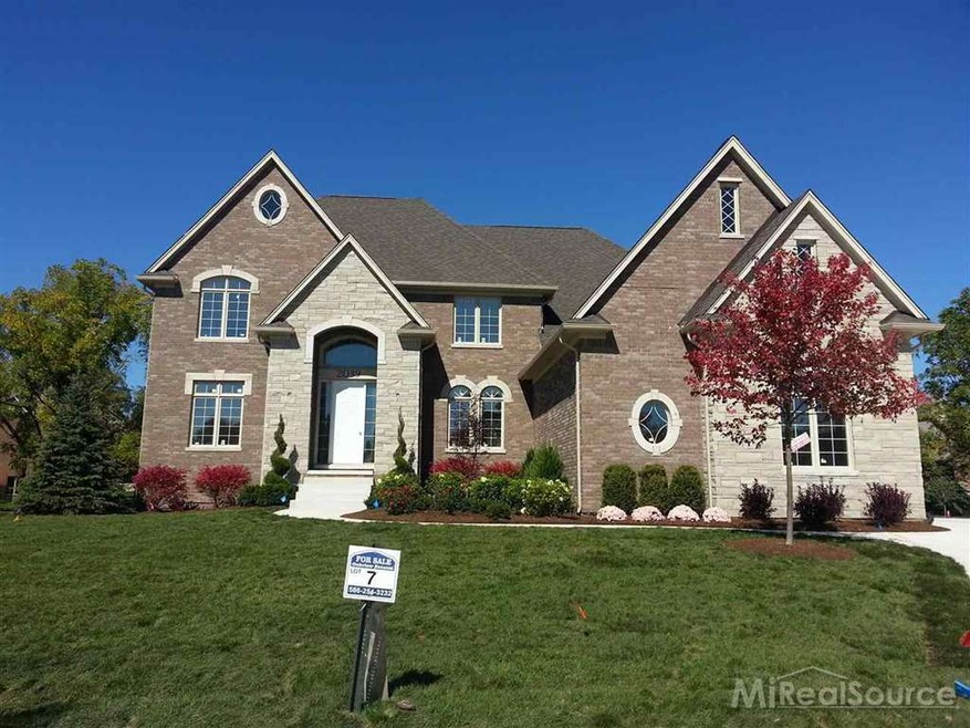 Landscaping included on this beautiful home which 