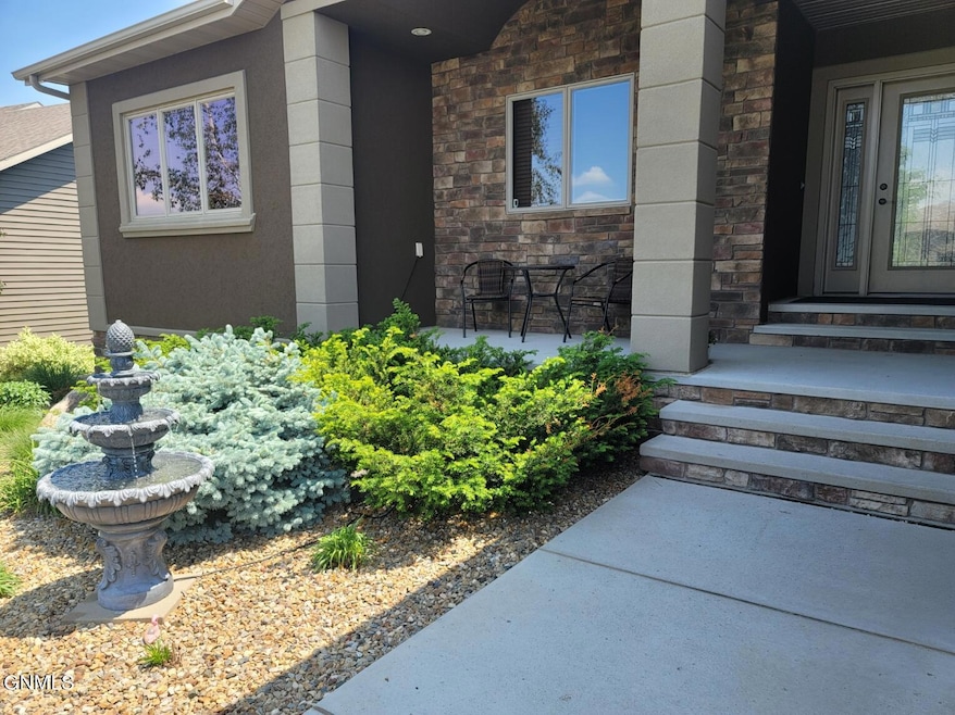 Inviting front Porch