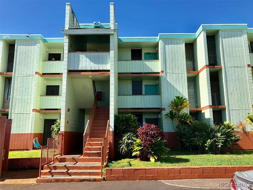 Unit #202 is located on the 2nd floor in the bldg