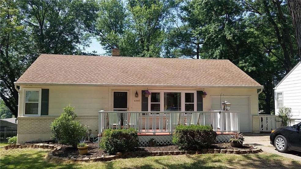 Front of home - large deck for enjoying the outsid