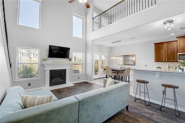Very striking floor plan and design! Soaring ceili