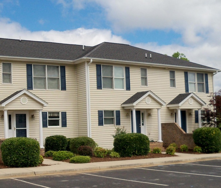 Front Exterior of Waterfront Townhome