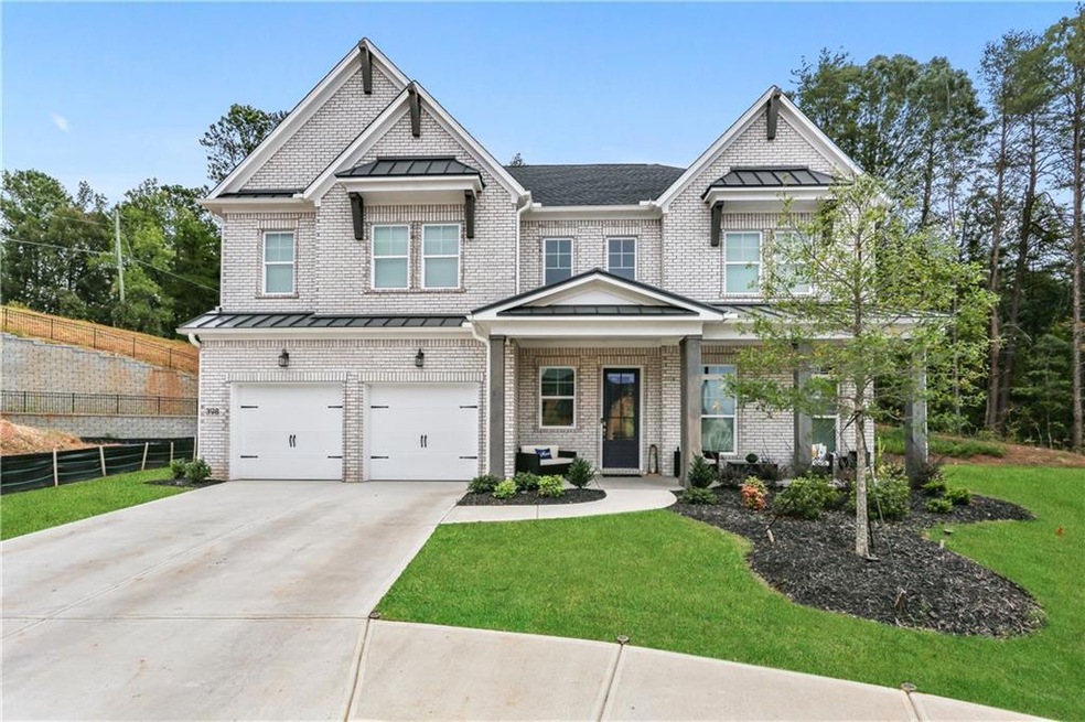 New Farmhouse Luxury Home built in 2023 that sits 