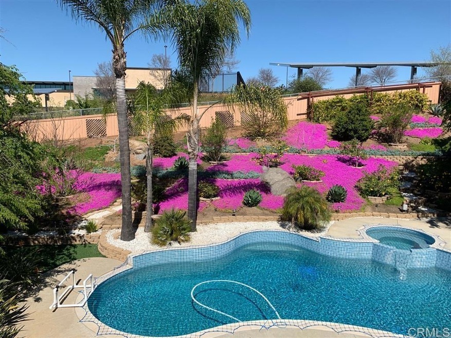 Private pool, spa and fruit trees