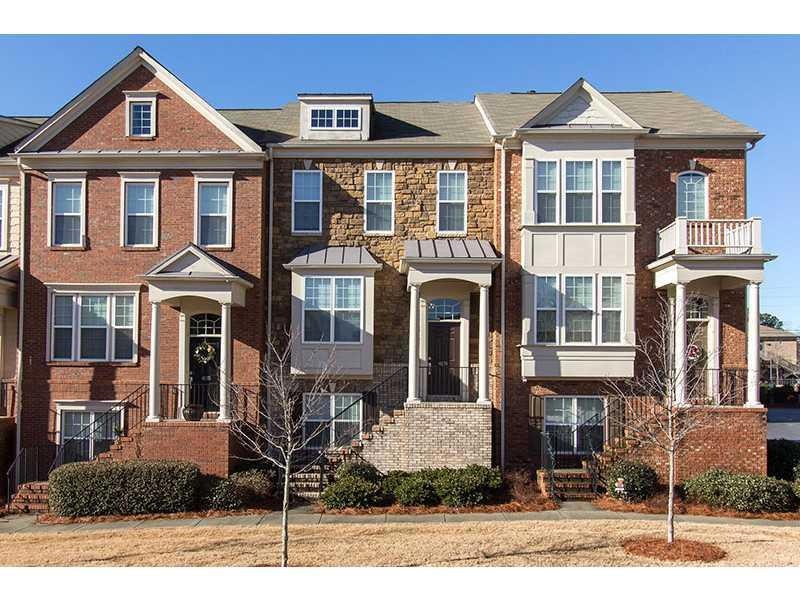 Exterior Front. upgraded brick/stone