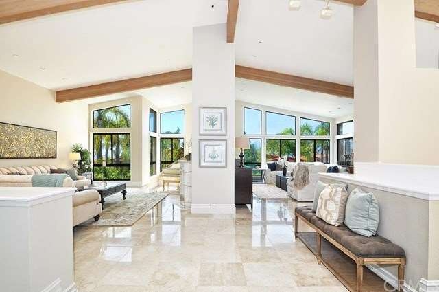 From entry, Living room and music area on the left