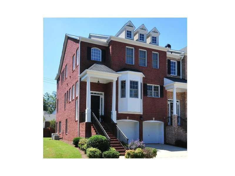 Exterior Front. Beautiful 4 sided brick home - 2 c