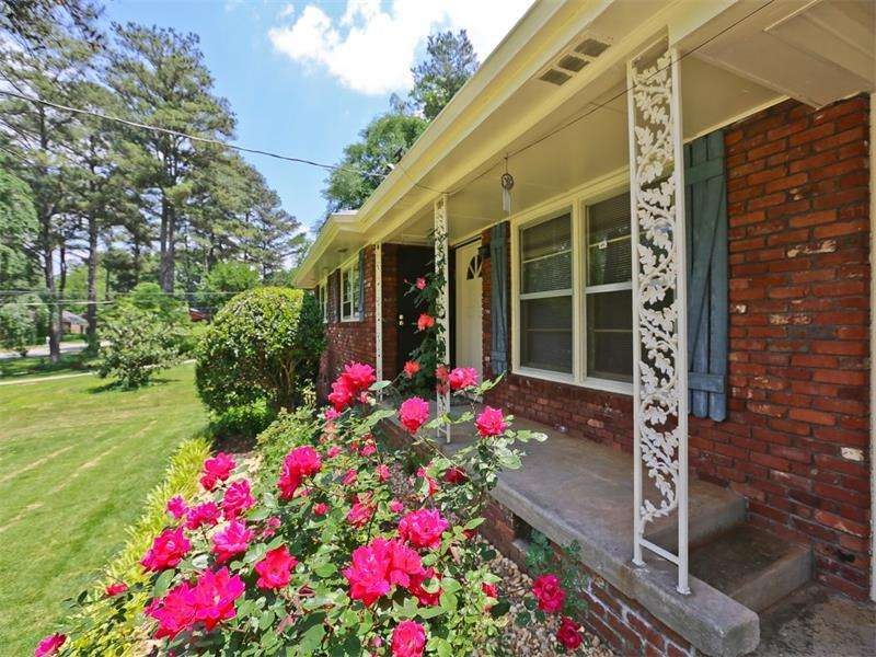 Enjoy your covered porch while taking time out to 
