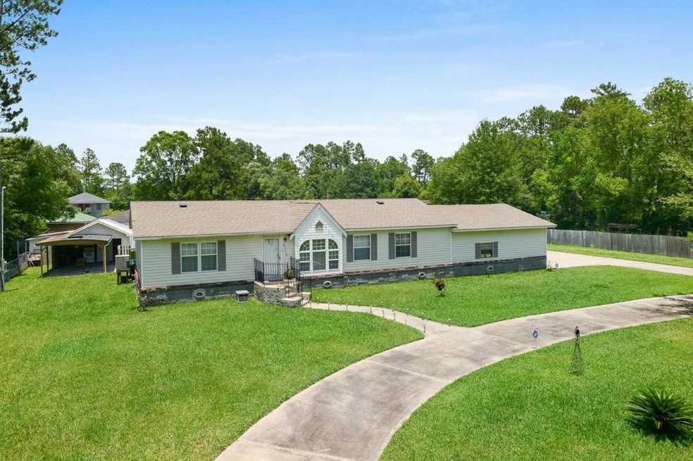 Exterior Front with Circular Driveway