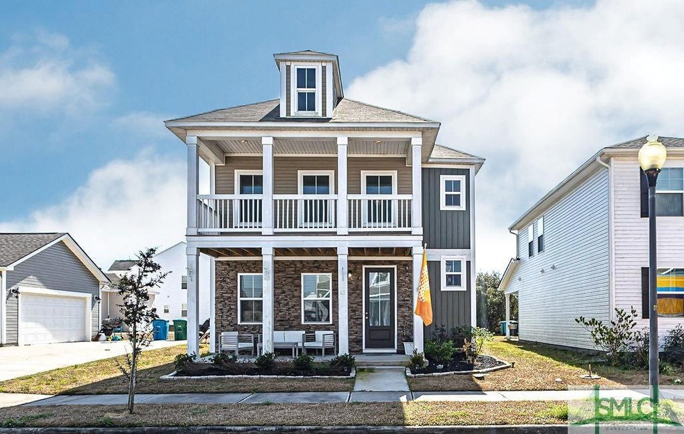 Wonderful Two story home with double porches.