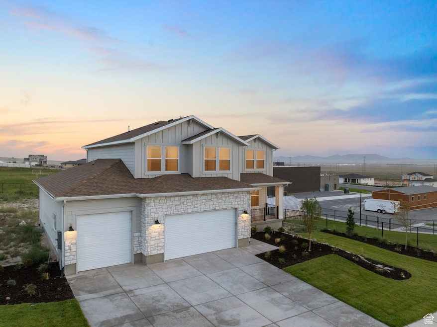 View of front from the northeast corner.