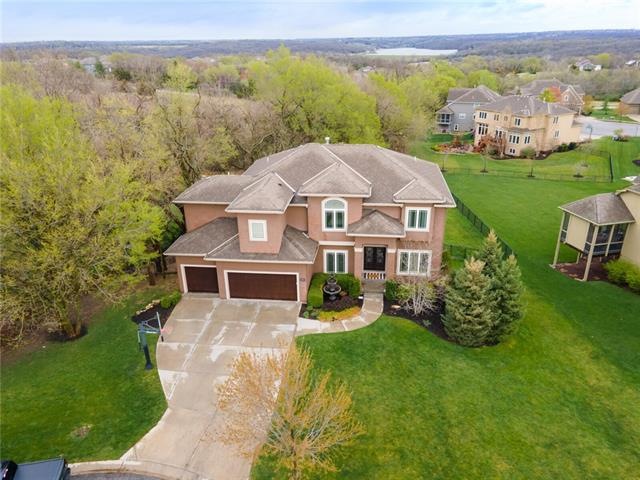 Quiet culdesac lot on a little over half an acre!