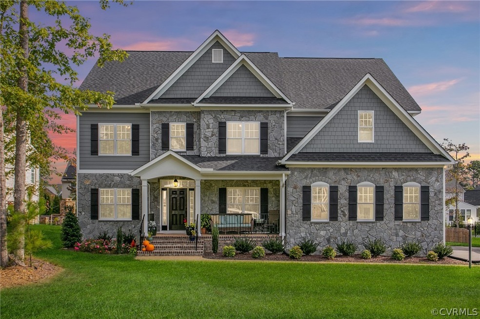 Breathtaking Stone Front Craftsman Home!