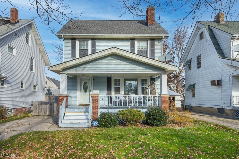 View of front facade featuring a porch