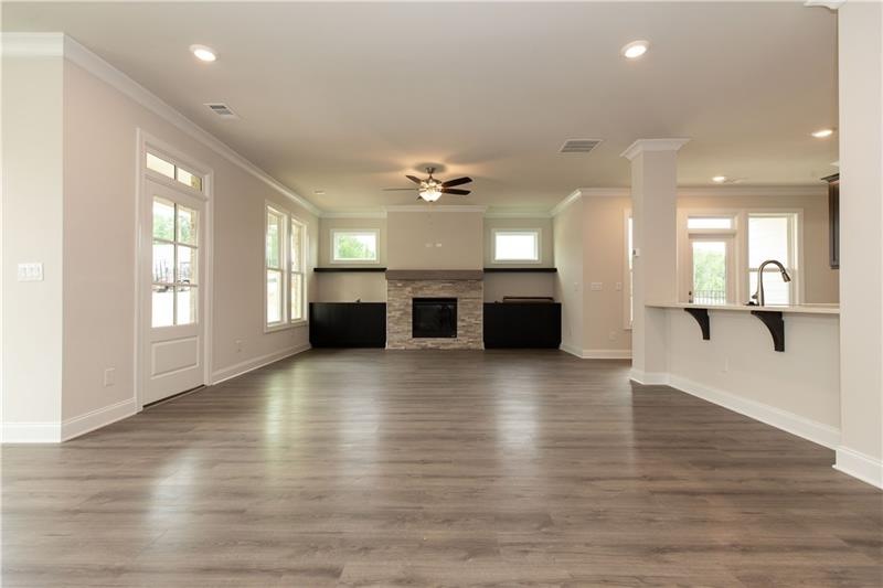 Not actual home. Photos of previously built Owen f
