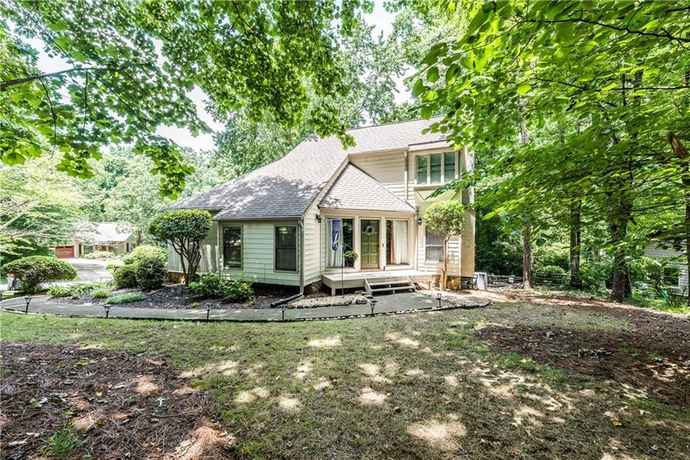 Charming home with unique architecture located on 
