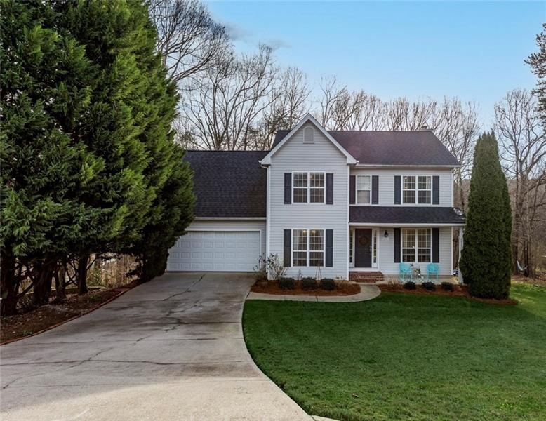 House sits on 1.1 Acres.