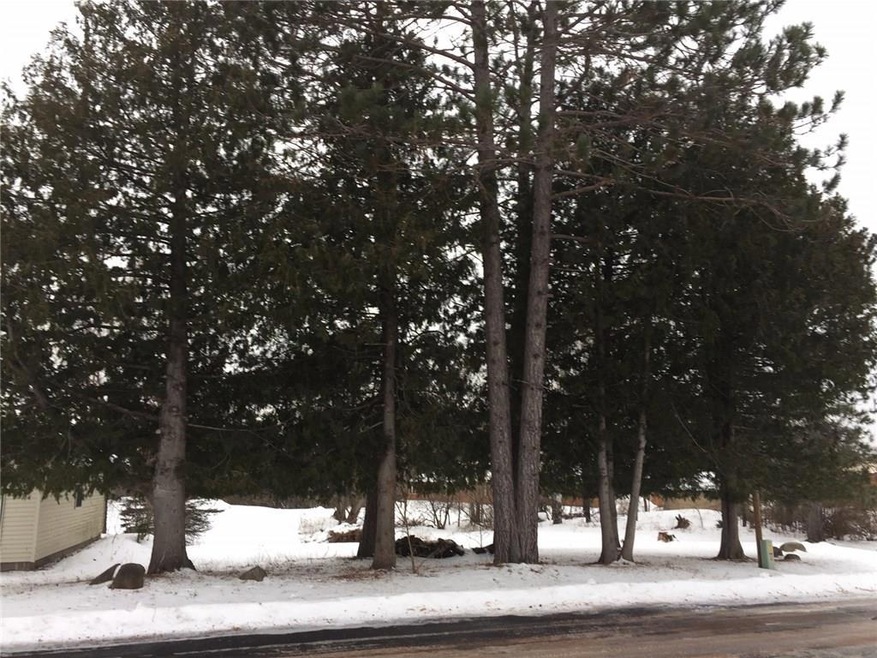 View of trees across Owen Ave from this lot