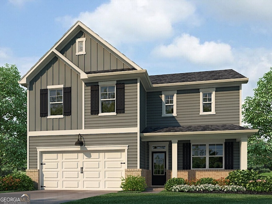 The Galen Elevation M at Oakhurst Glen in South Fu