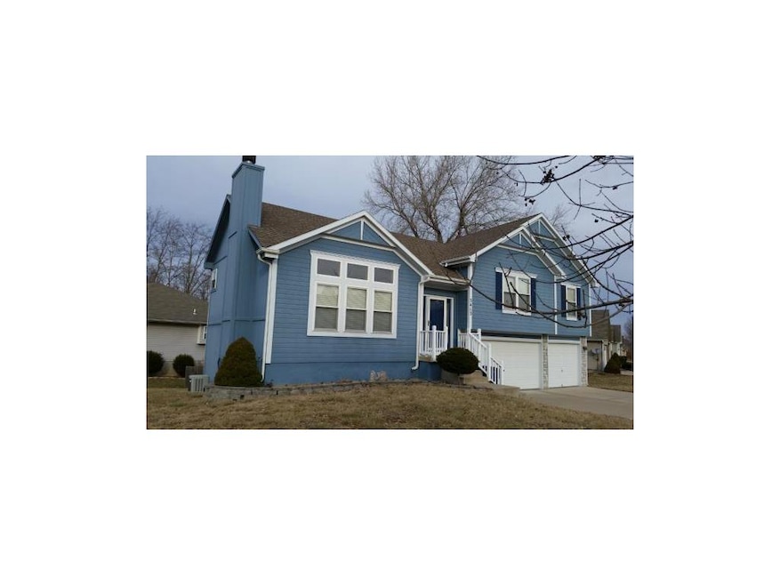 Corner lot front view.