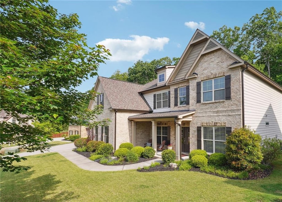 This large front porch will welcome you and your g