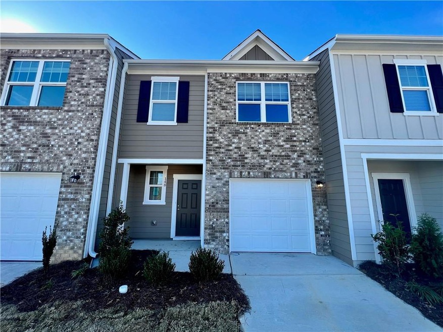Multi unit property featuring a garage