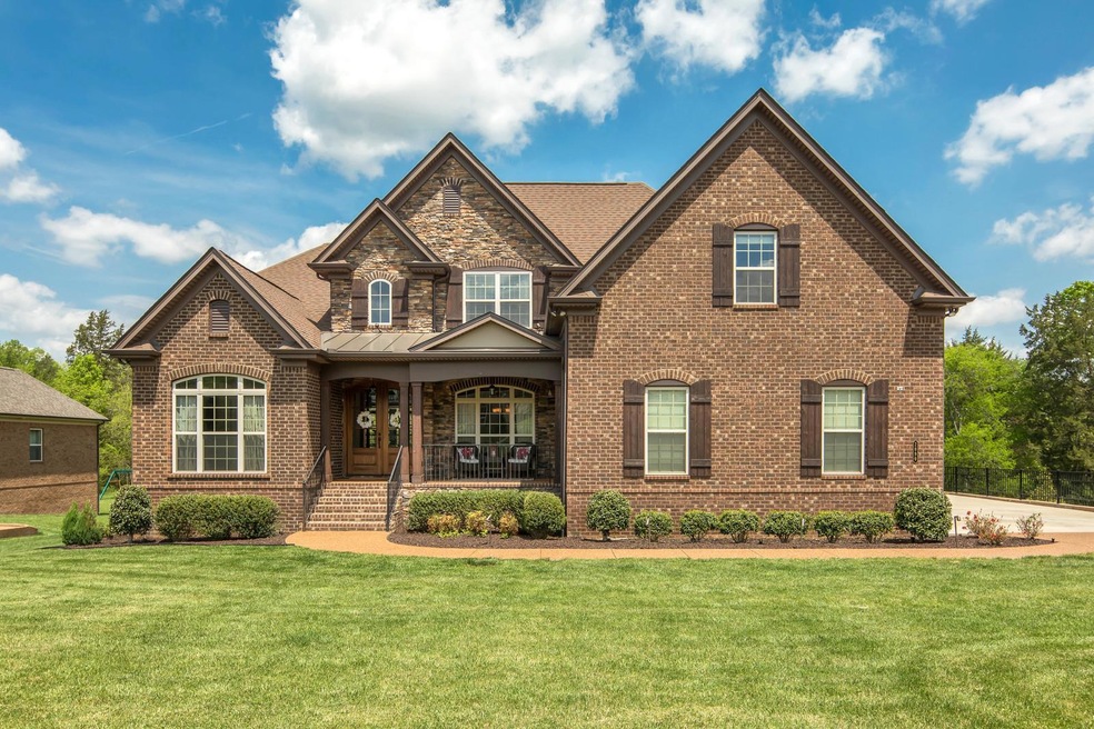 6 bedrooms and office or 7 bedrooms/5 full baths. Huge kitchen with large island/granite/SS. All bedrooms have bath & WIC. Luxury master bath. Full walk out bsmnt w/ wet bar. Theater room. Storm shelter. Multiple outdoor living spaces.   