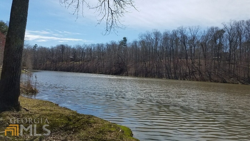 This is a view of the lot as seen from across the 