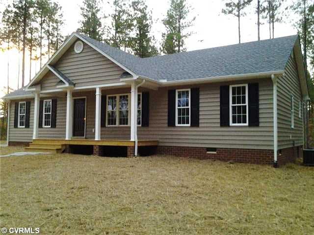 Exterior Front - New Stick-Built Home... Construct