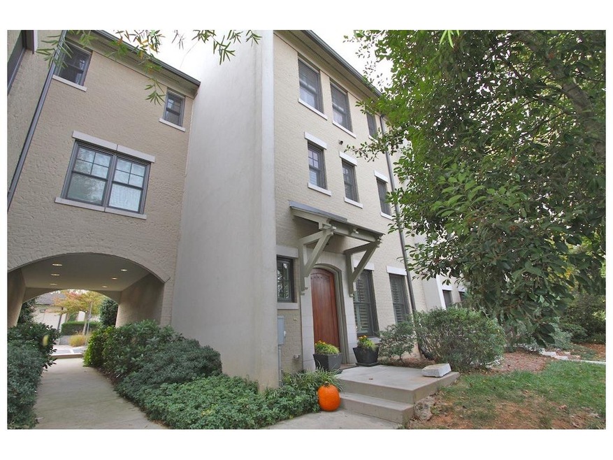 Built in 2006, this three-level brick townhome at 