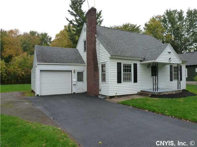 Exterior Front. The Blacktop driveway has just bee