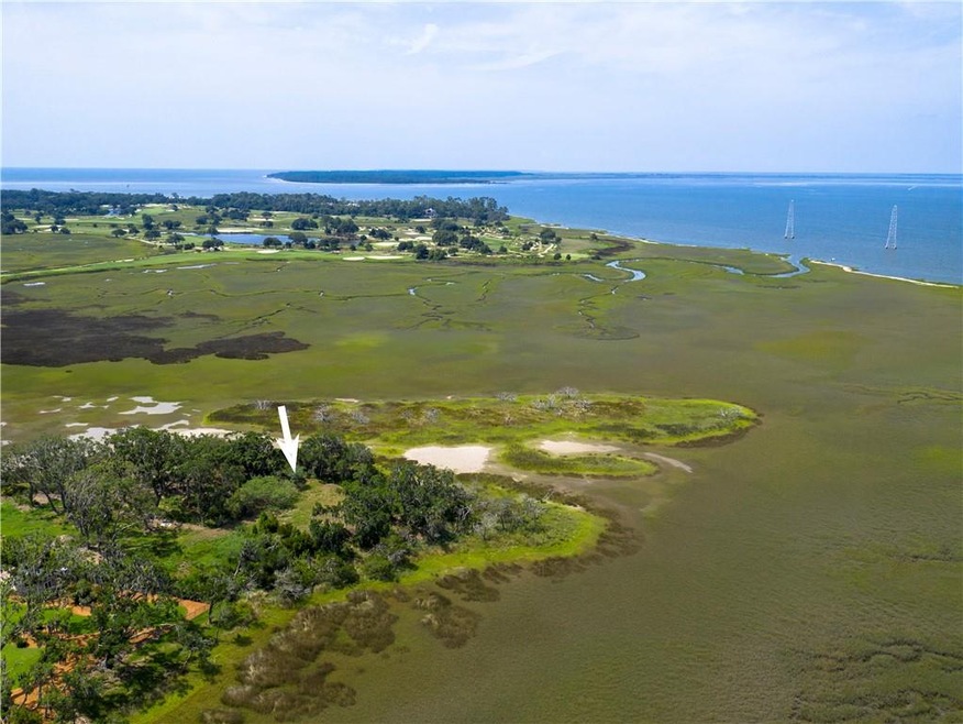 Aerial view of lot with marsh and Seaside Golf Cou