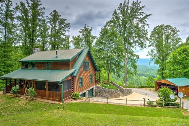 Back view of the property