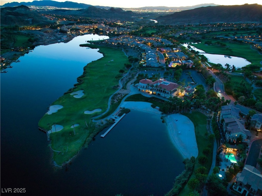 LAKE LAS VEGAS AERIAL VIEW