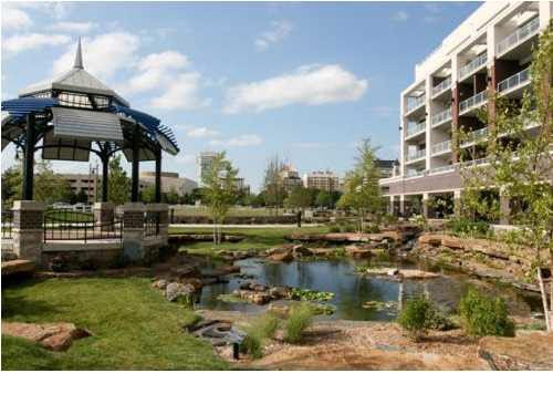 Beautiful View from the West Side of WaterWalk