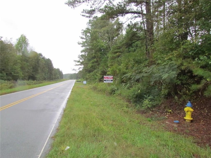Looking South On Hall Station Road
