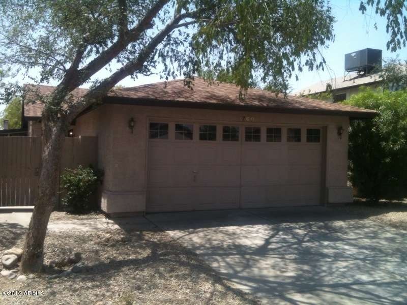fron of the house