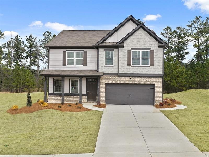 not actual home. sample same plan. exterior featur