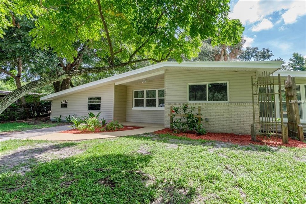 Beautiful single story block home with fresh new l